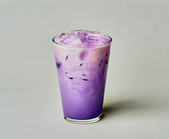 Iced Ube Latte